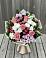 Букет цветов из: Альстромерии, Гвоздики, Розы и Хризантемы в Шемышейке