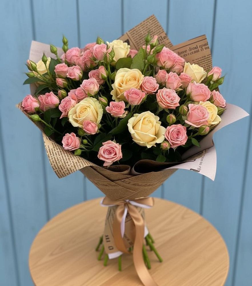 Букет цветов из: Розы в Шемышейке