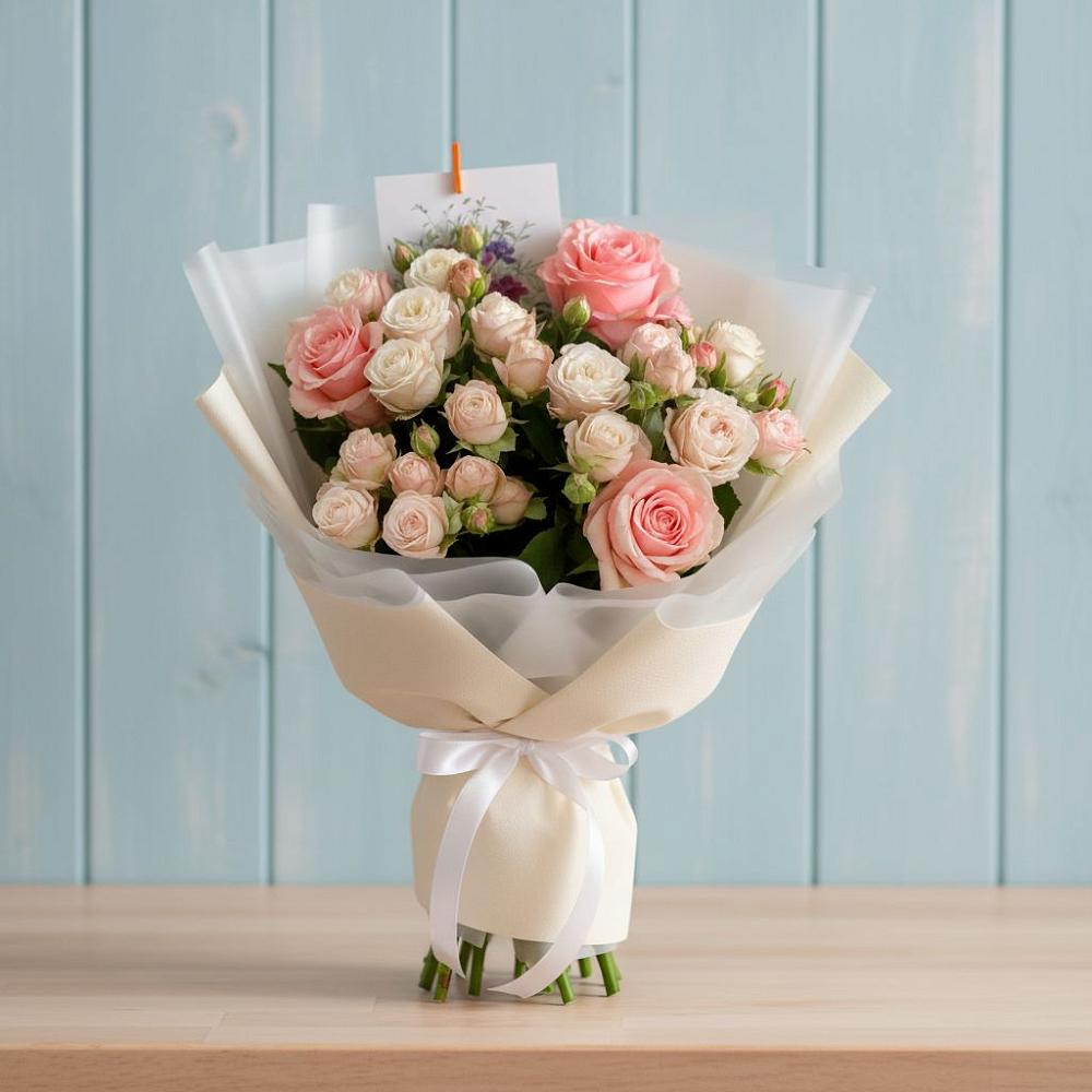 Букет цветов из: Розы в Шемышейке