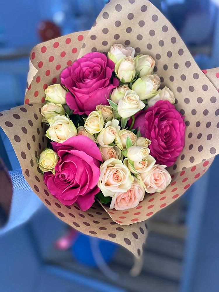 Букет цветов из: Розы в Шемышейке