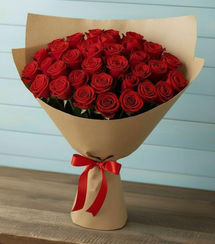 Букет Красные розы Милано в Шемышейке