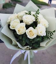 Букет Белые розы Проуд #REPLACE_PRED# Шемышейке