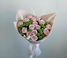 Букет цветов из:  Розы и Хризантемы в Шемышейке