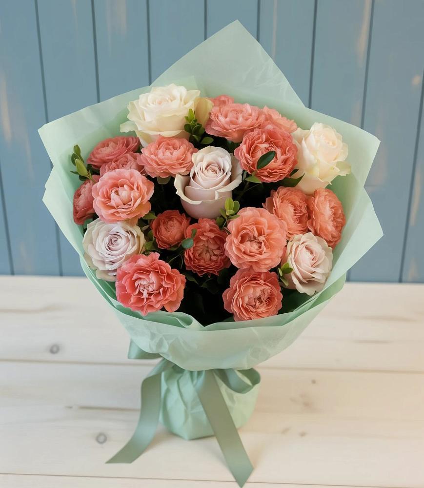 Букет цветов из: Розы в Шемышейке