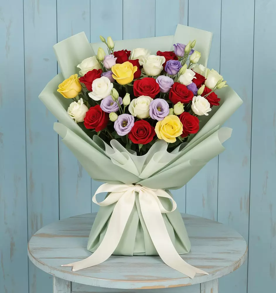 Букет цветов из: Розы в Шемышейке