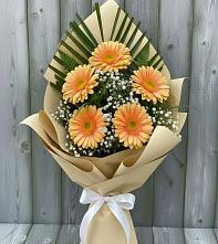 Букет цветов из:  Герберы #REPLACE_PRED# Шемышейке